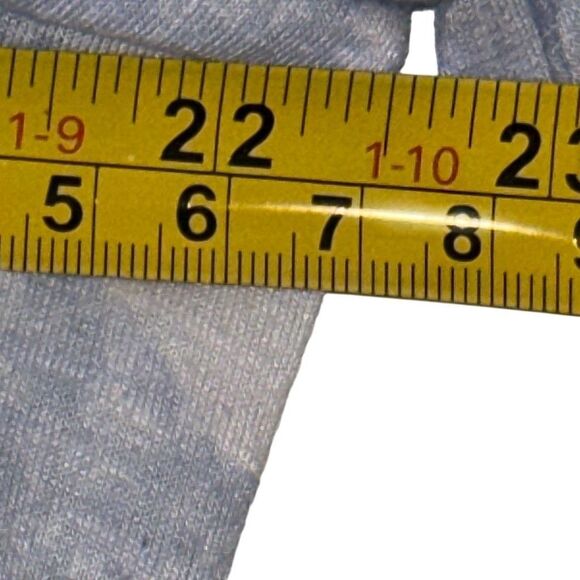 Alfred Dunner Heather Blue Swimming Turtle 3/4 Sleeves Top Ladies Size Large - Picture 5 of 11